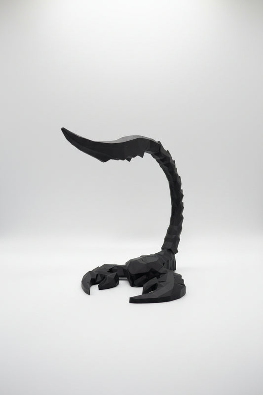 Low Poly Scorpion Headset Stand